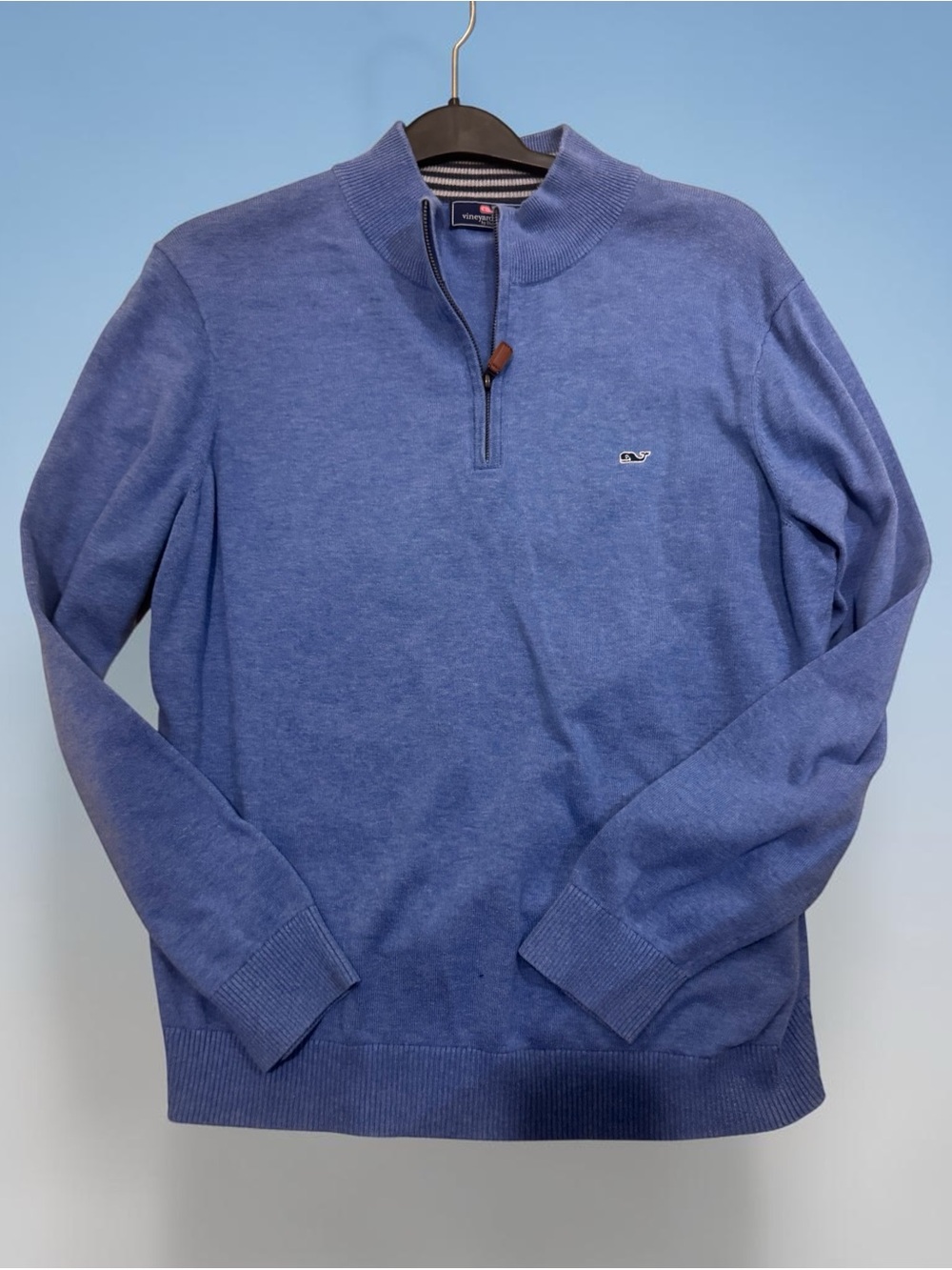 Vineyard Vines Periwinkle Half-Zip Pullover